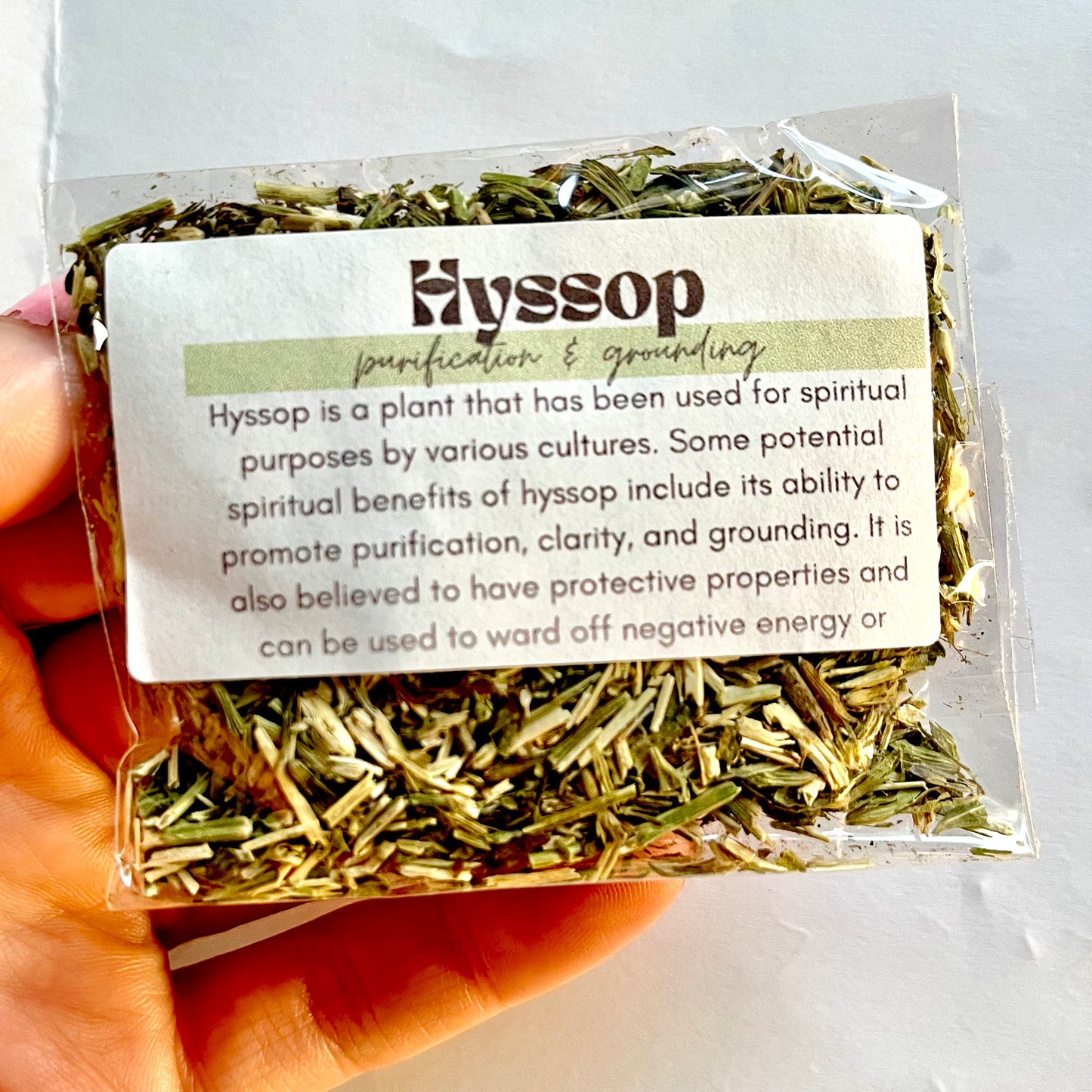 Hyssop | Witchcraft Herbs