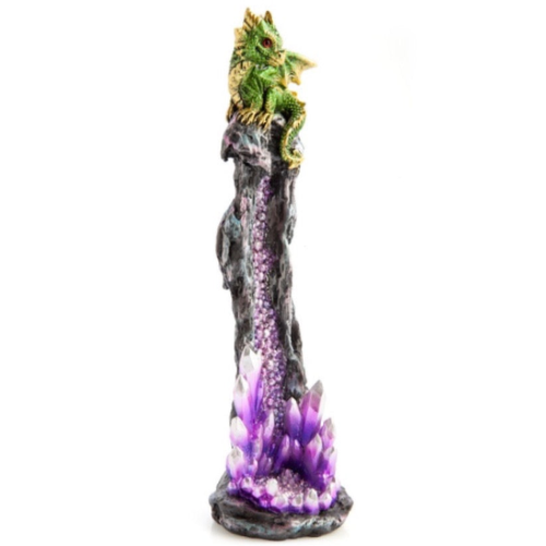 Baby Dragon Crystal Incense Burner