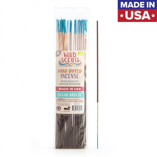 Wild Scents Ocean Breeze Incense (40 pcs)Wild Scents Ocean Breeze Incense (40 pcs)