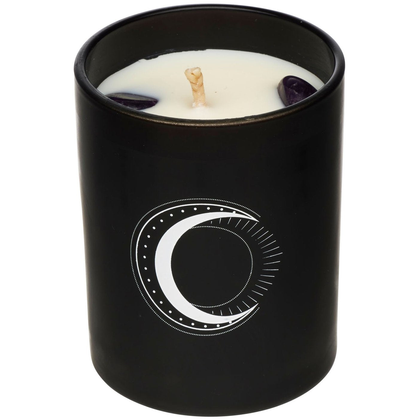 Amethyst Infused Soy Candle Sandalwood & Vanilla